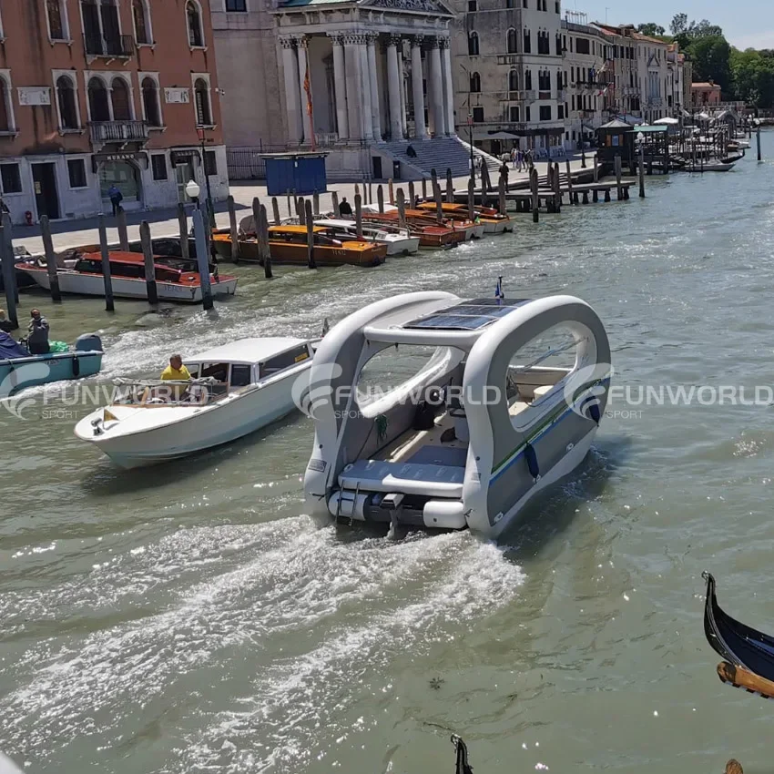 الجملة DWF قارب قابل للنفخ مع محرك خارجي قارب صيد كاتاماران قارب يخت قابل للنفخ