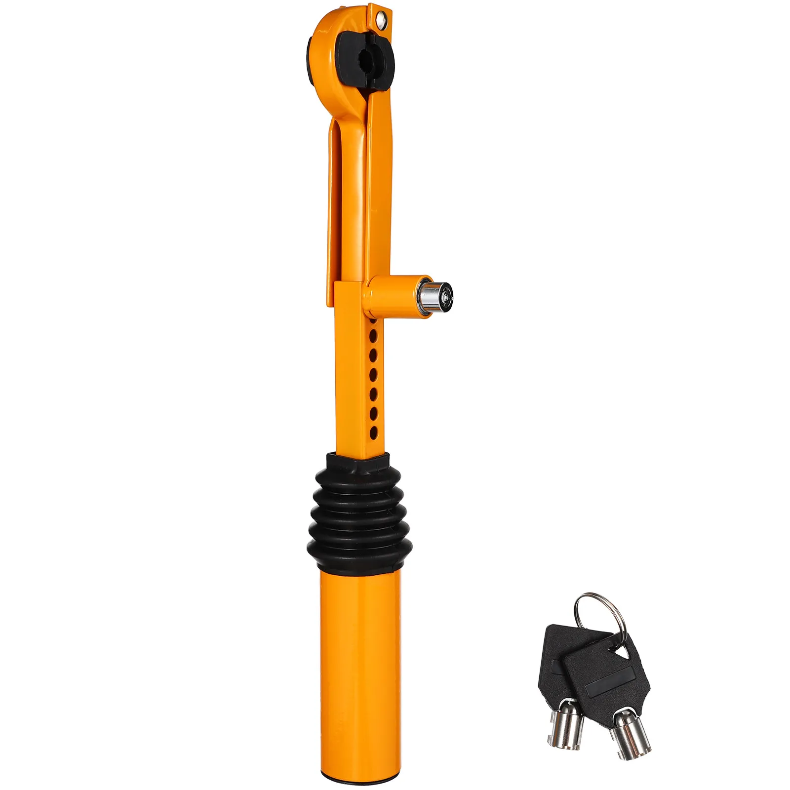 

1 шт. Замок ручного тормоза автомобильный, стальной, с усовершенствованной конструкцией, цилиндрический привод, противоугонный замок для автомобиля