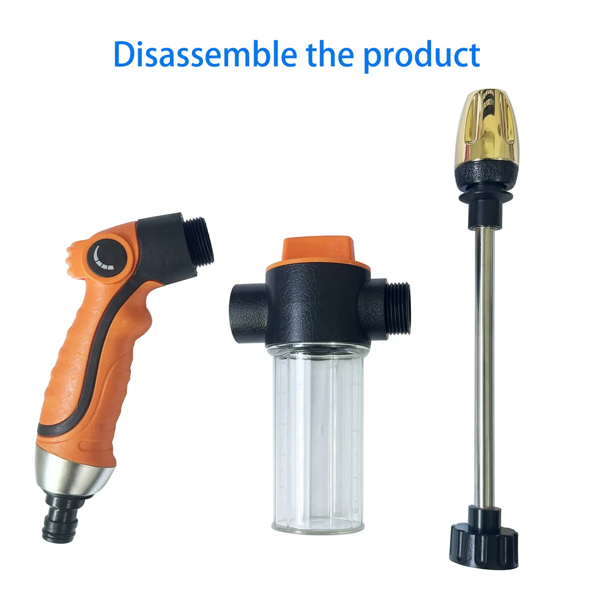 2026 High-Pressure Car Washing Water Gun, External Cleaning Of RV, Foam Kettle Cleaning, Garden Water Hose Nozzle, Garden Gun ﻿ view 6