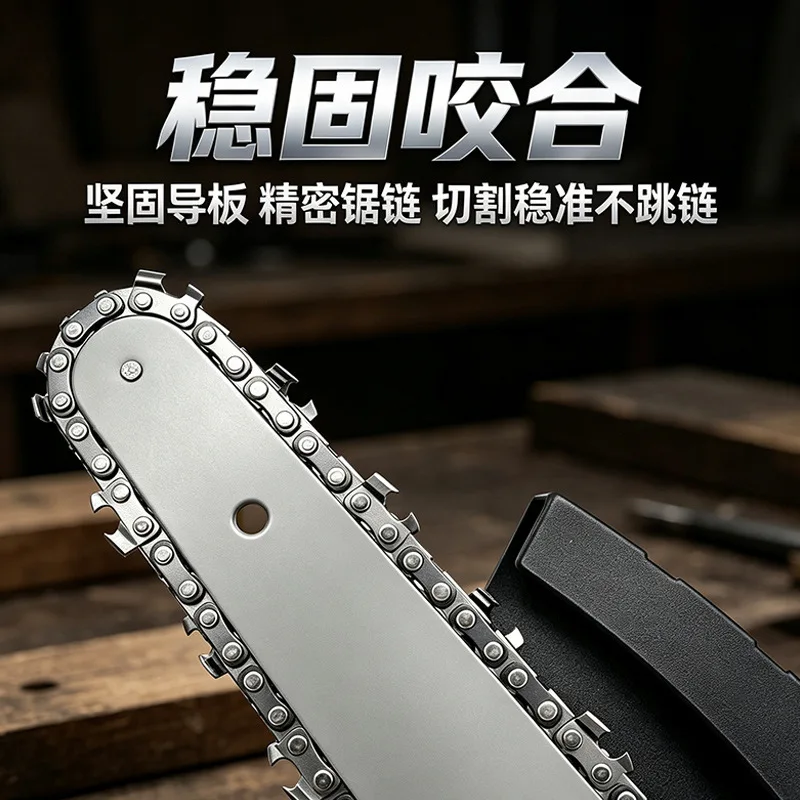 Effective 8‑Inch Brushless Cordless Mini Chainsaw Handheld Li‑ion Electric Saw With Hard Case Wood Cutting Tree Pruning