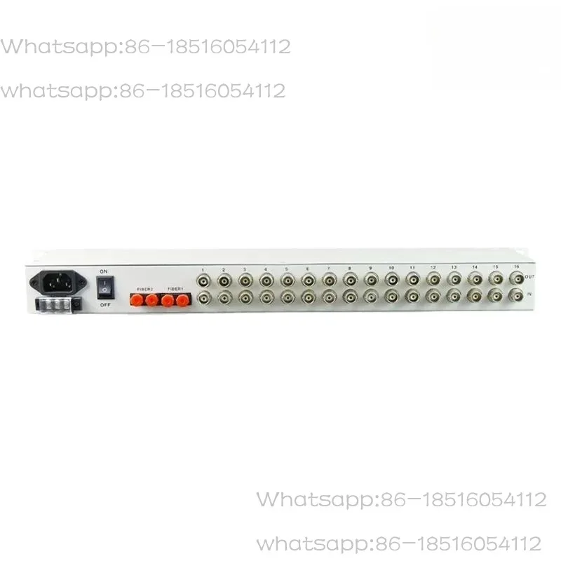 Mux 16e1 + 12FE + 2Serial + Hotline Over Fiber Converter 16 Channel PDH Multiplexer