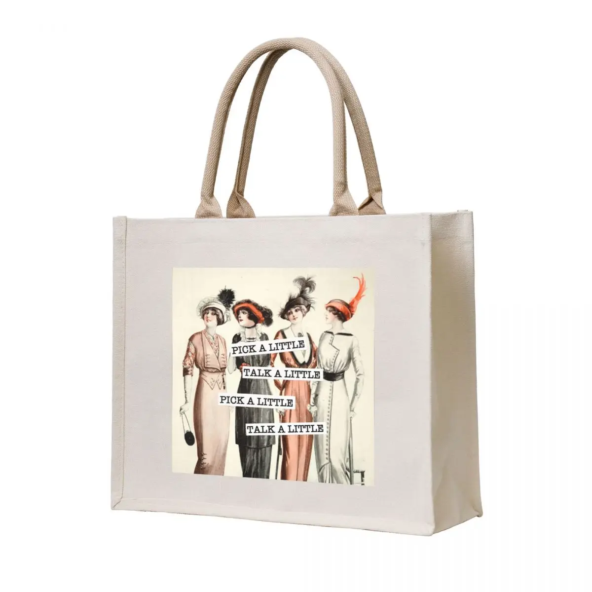 

Pick-A-Little, Talk-A-Little Tote Bag shopping bag custom bags tote bag woman sacs de shopping
