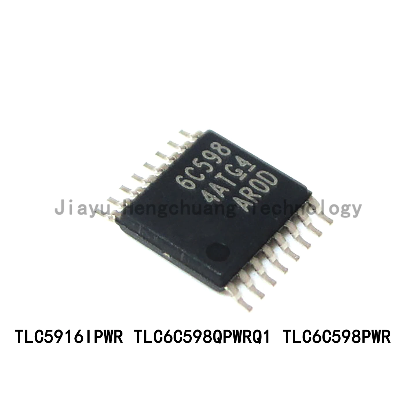 TLC6C598QPWRQ1 TLC6C598PWR TLC5916IPWR silk-screened Y5916 6C598I 16-pin TSSOP LED driver chip