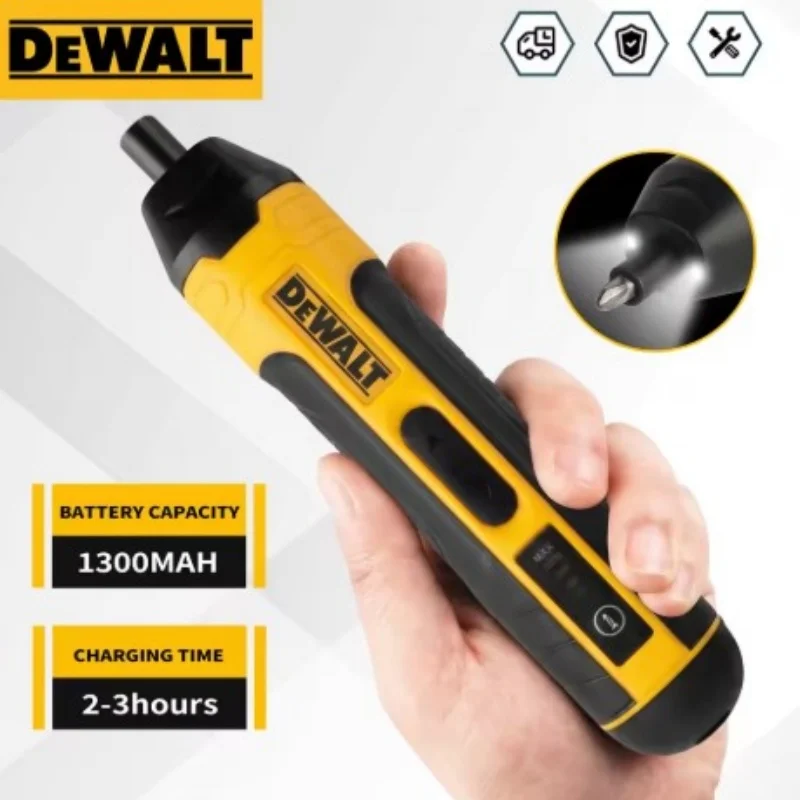 DEWALT Cordless Electric Screwdriver HT422 3.6V 5N.m Torque 1/4' Chuck 1300mAh Li-ion Battery for Home Improvement And DIY Proje