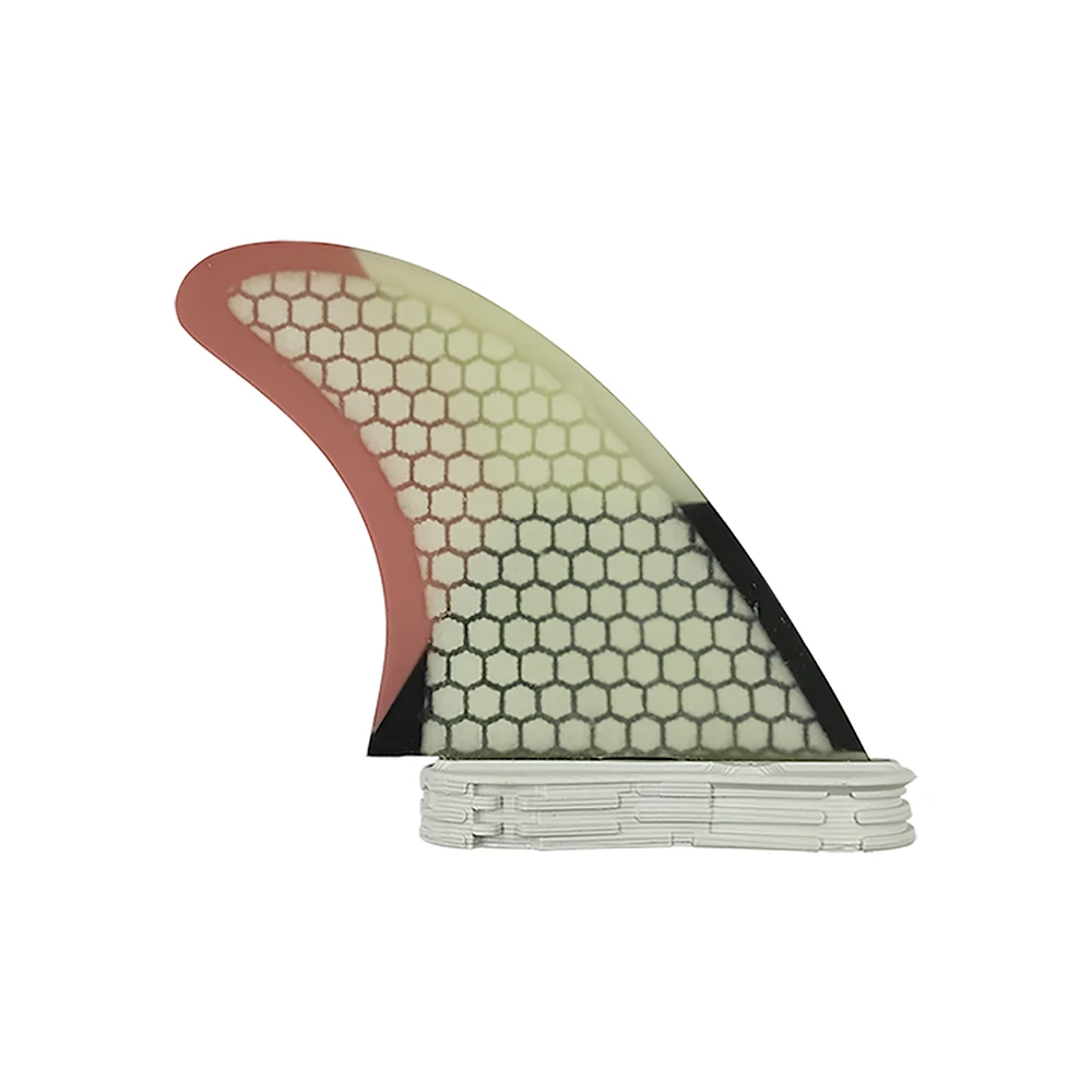 

3pcs/set Surfing Fins Medium/Large Size UPSURF FCS 2 Surfboard Fins Honeycomb With Fibreglass Double Tabs 2 Tri Short Board Fins