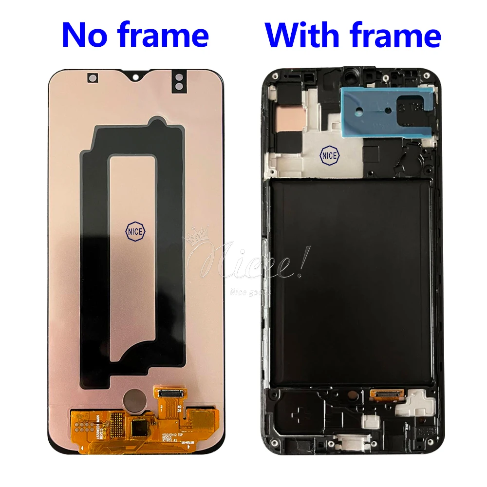 100% Test Super AMOLED for Samsung A30s Display with Touch Screen for Galaxy SM-A307F A307FN A307G A307GN LCD Digitizer Assemby