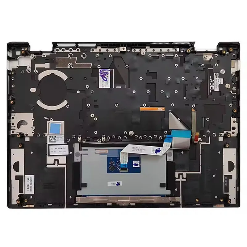 

Новый верхний корпус с подставкой для рук и клавиатурой с подсветкой (US) 0NDRPP для Dell Inspiron 14 7420 7425 2-в-1 (серебристый)