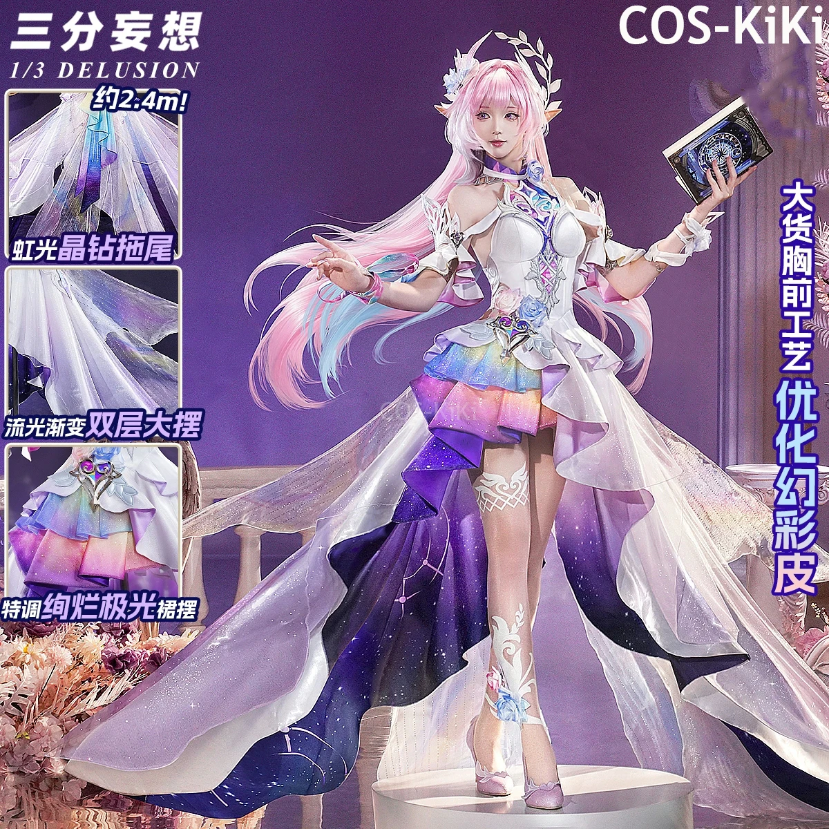 

COS-KiKi Honkai: Star Rail Cyrene New Style Game Suit Elegant Dress Uniform Cosplay Costume Halloween Party Outfit Women