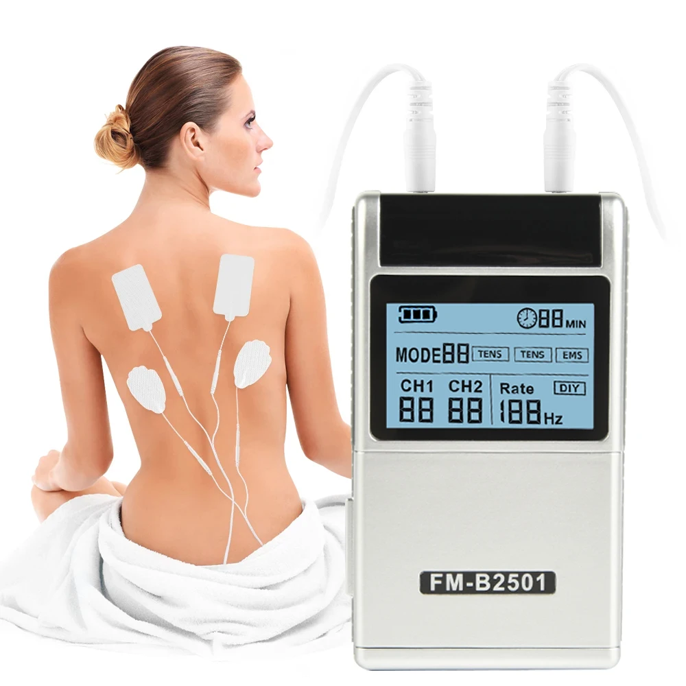 

Low Frequency Pulse Rechargeable Massage Therapy Instrument Household Micro Current Pulse Massage Instrument Dual Output Device