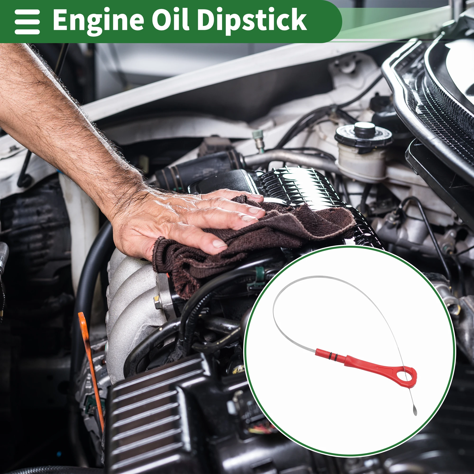 

UXCELL DipStick уровня масла для Kia Sportage 2.4L L4 - Газ 17-19 [EX, LX] Точный инженерный датчик уровня жидкости