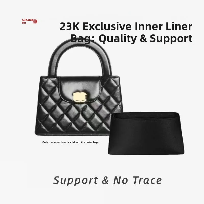 

Silk Inner Bag Protective Pouch for Nano Bag Storage Organizer Pure Color Cubic Sle Universal Use