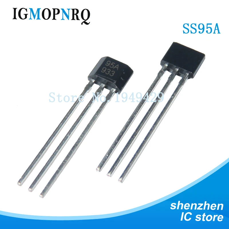 10pcs SS40AF SS41F SS495A SS49E 40AF 41F 495A 49E Ehigh sensitivity Hall sensor