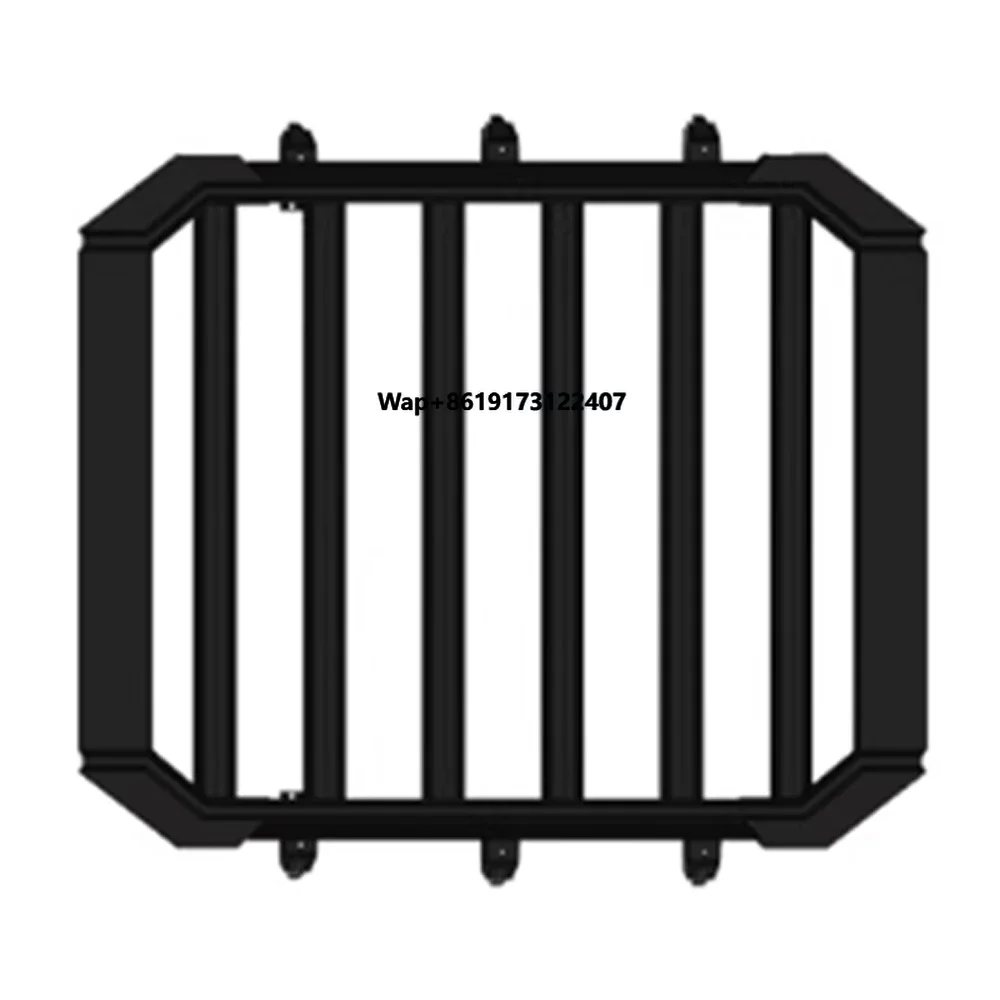 

Багажник на крышу Lantsun для Wrangler JL 2018+ и Gladiator JT1024 с удлинителем, грузовой багажник-платформа