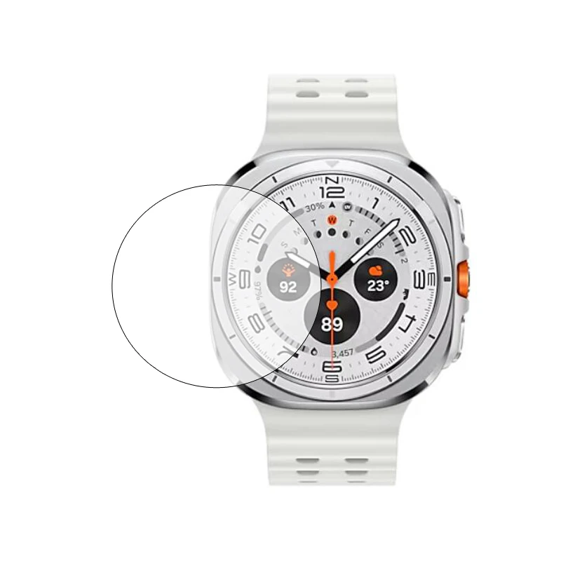 فيلم واقي للساعة الذكية الشفافة ، واقي الشاشة ، واقي لساعة Samsung Galaxy 7 Ultra ، الملحقات الذكية ، الزجاج الصلب