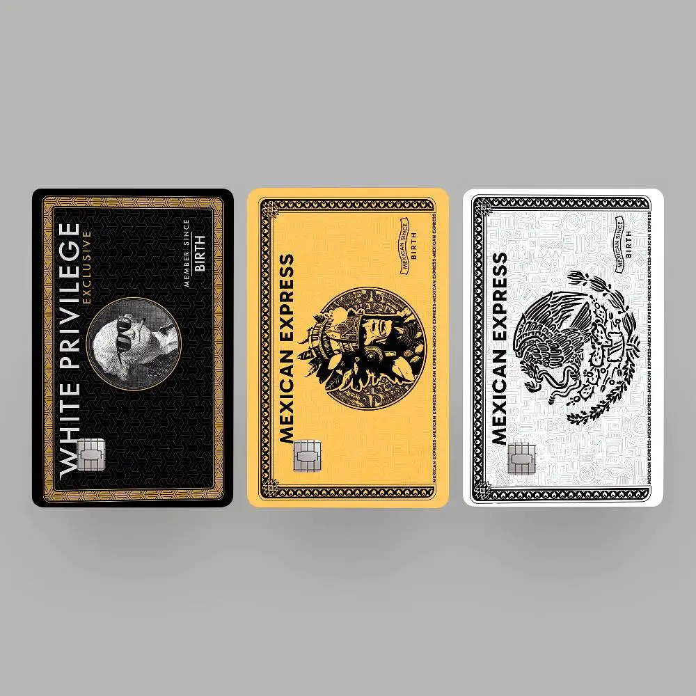 New Funny White Privilege  Perfect Gift Ide merch  layout  Cover Credit Card Stickers   Distinctive design