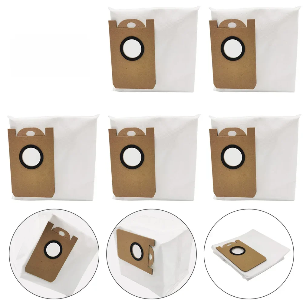 5Pcs Reusable Dust Bags Replacement For IMILAB V1 Vacuum Cleaner M7 MAX Washable Dust Bags Replacement Vacuum Cleaner Accessorie