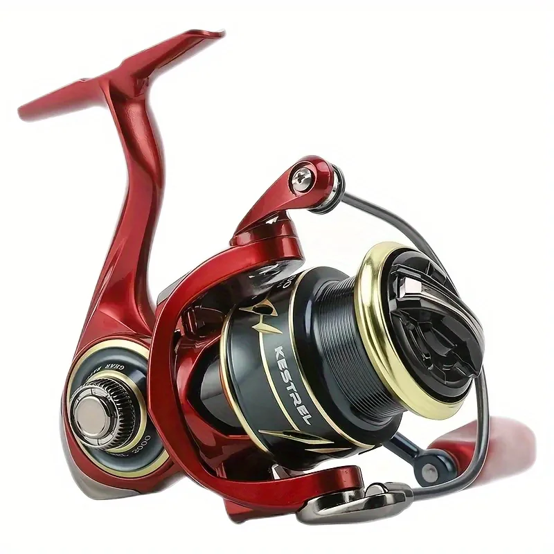 BILLINGS KT Series,5.1:1 Gear Ratio,13LB Max Drag,Shallow Spool,Spinning Fishing Reel,For Freshwater Saltwater