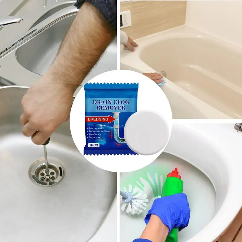 Drain Clog Remover Clog Drain Cleaner Unblocker For Kitchen Sink And Toilet Drain Cleaners Kitchen Drain Unblocker For Pipes