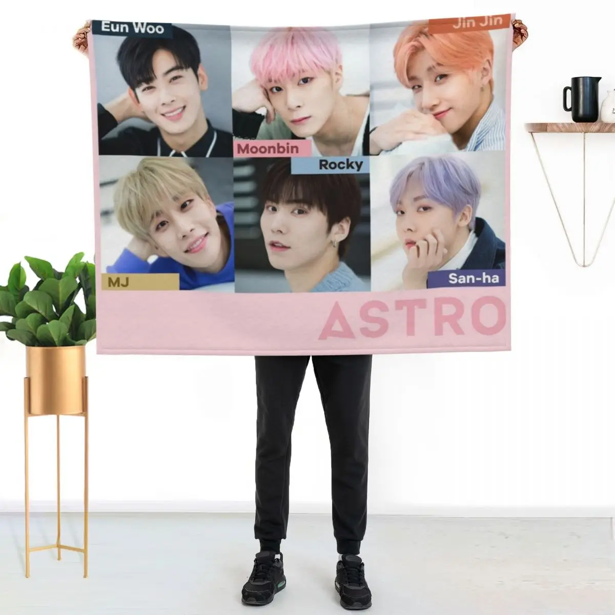 

Beautiful Astro Throw Blanket All Season Soft Lightweight Blanket for Home