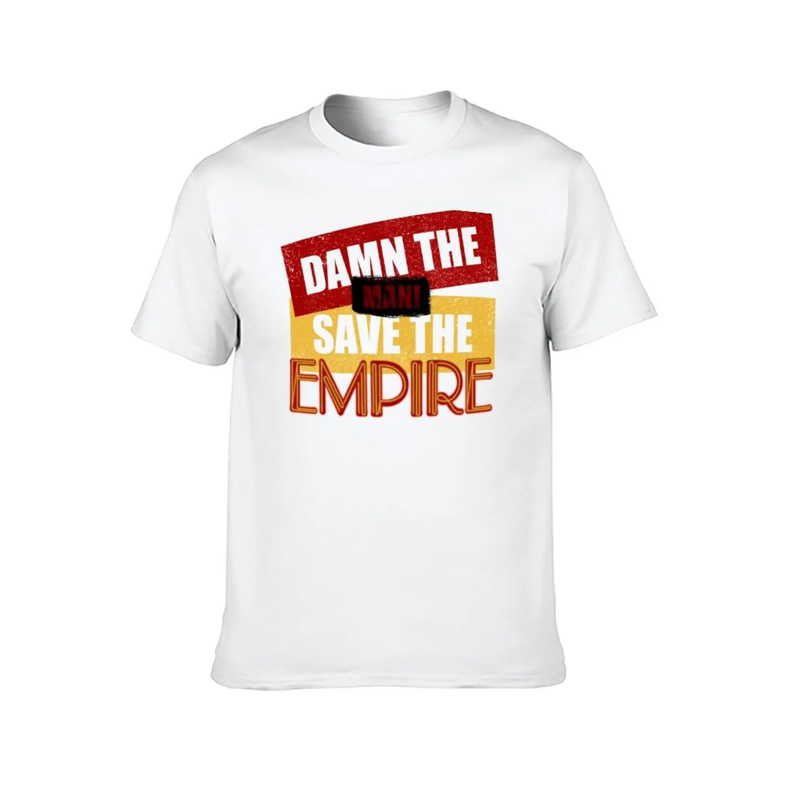 Damn The Man, Save The Empire - Empire Records T-Shirt man t shirts for men cotton tshirt 100% T-Shirt