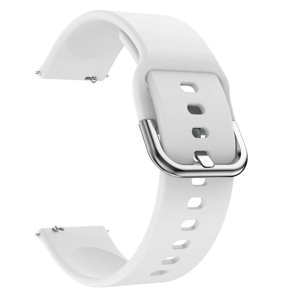 Силиконовый ремешок для наручных часов 20 мм для Garmin Vivoactive 5 3/CAME 2 Plus/Sq 2/Forerunner 245 645, браслет для умных часов, ремешок для наручных часов