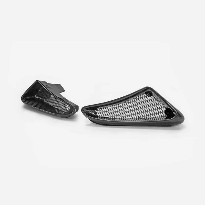 Car-styling EP Style Carbon Fiber Side Vent Type 2 With Bigger Air Duct Drift Kit For Porsche 2006-2012 Caymans 987 Boxster S