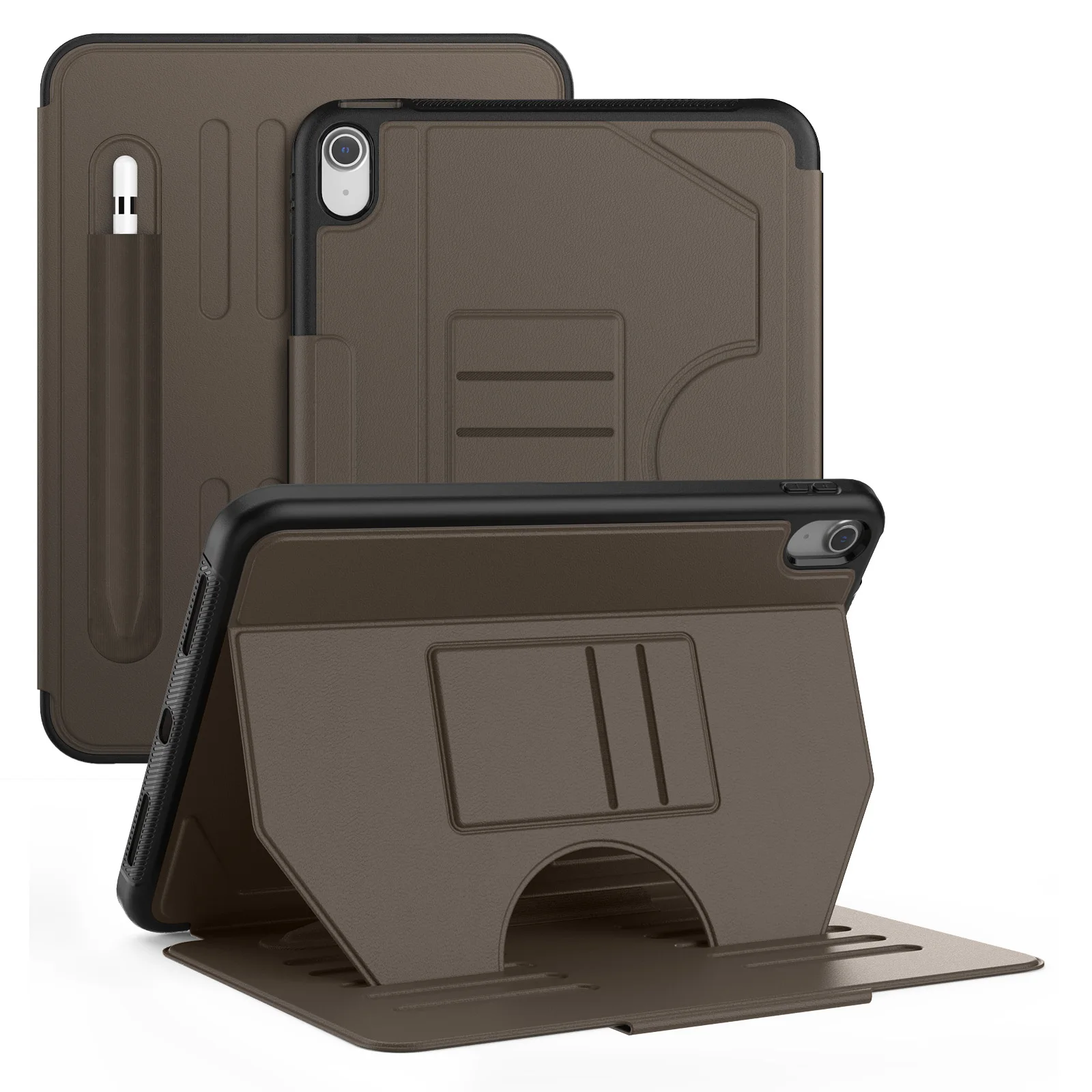 Multi-angles Stand Case For iPad A16 2025 11th 10.9 2022 10th 10.2 7th 8th 9th Gen Pro 9.7 2017 2018 Air 2 Magnetic Smart Cover