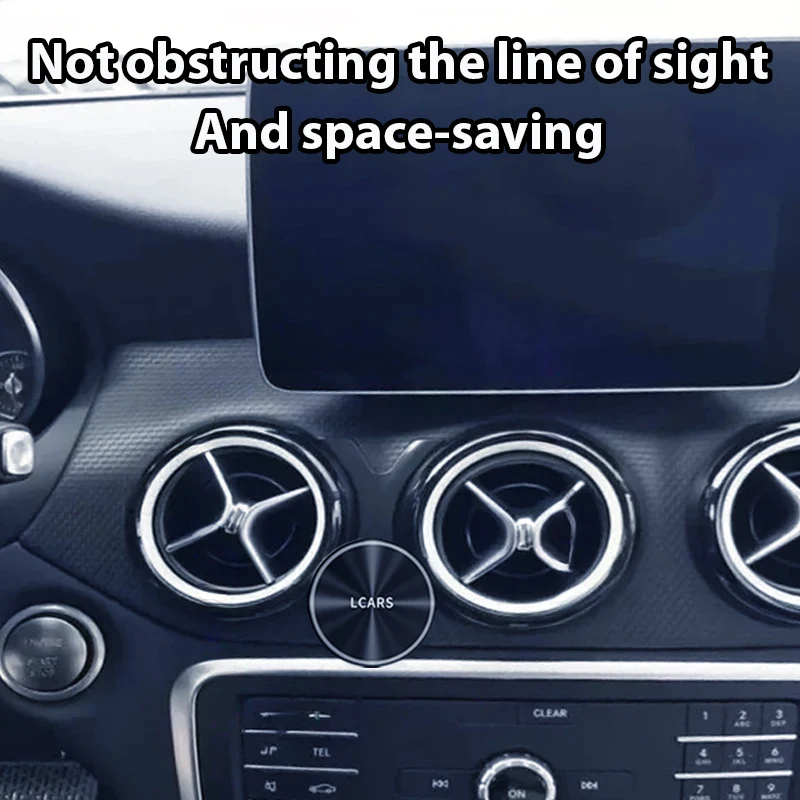 Magnetic Car Phone Mount Holder Anti Shake Base Fit For Mercedes Benz GLA 2015-2019 & CLA 2013-2019 Models for All Smartphones