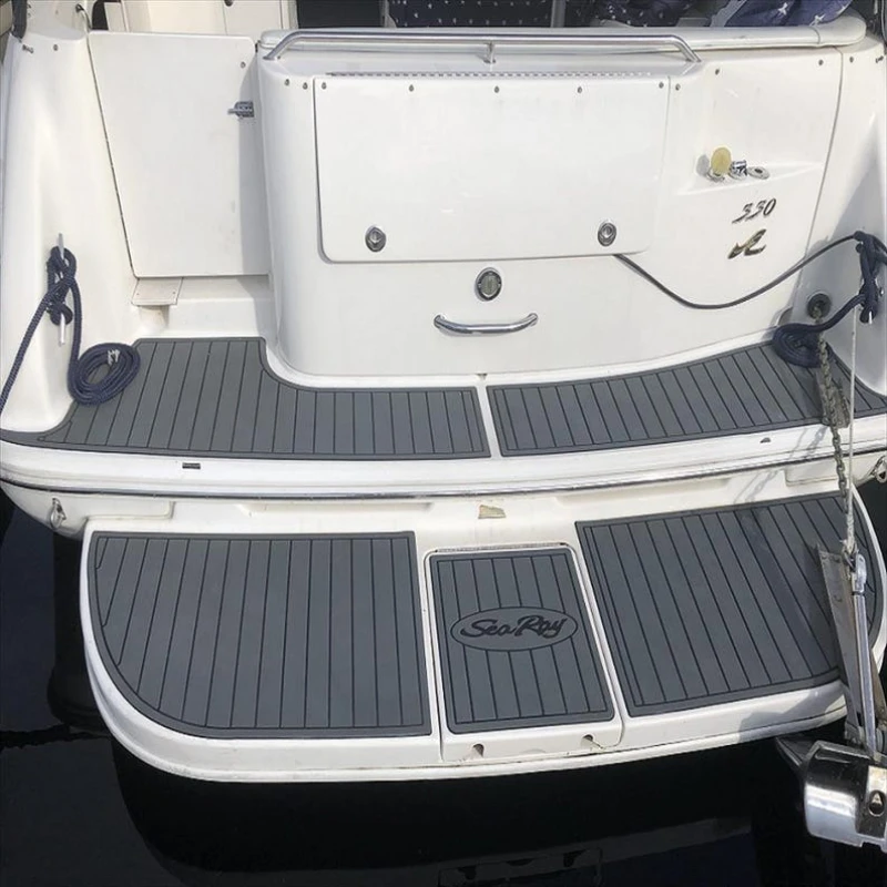 KXKZREN مخصص 1999-2004 Sea Ray Sundancer 380 منصة السباحة قمرة القيادة إيفا رغوة قارب عدم الانزلاق وسادة السيارة وسادة أرضيات اليخوت