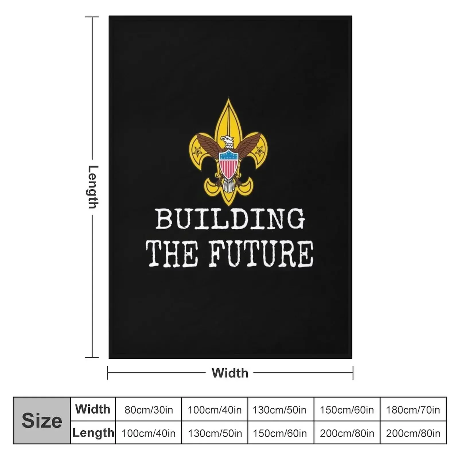 BSA building the future Throw Blanket valentine gift ideas Moving Quilt Decorative Beds manga Blankets