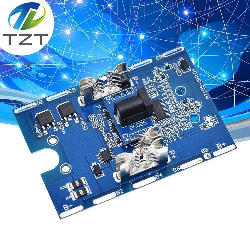 10S 42V 30A BMS Ternäre Lithium 18650 Batterie Schutz Bord Elektrische Bohrer Batterie Lade Board