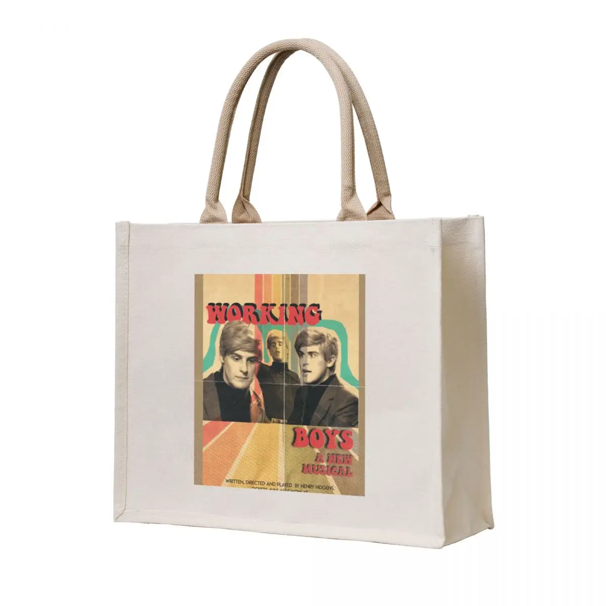 

Working Boys The Guy Who Didnat Like Musicals Tote Bag Shopper custom tote bag Reusable bags bags woman 2025