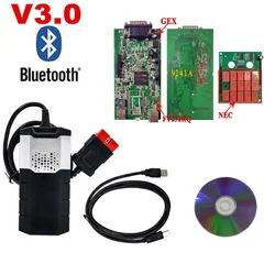 V3 NEC Chip New Vci Tnesf Delphis Orpdc VD DS150E CDP USB Bluetooth OBD2 Scanner 2021.11 Keygen Cars Trucks Auto Diagnostic Tool