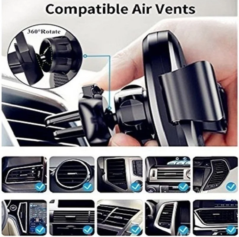 Car Phone Holder Car Air Vent Clip Mount Mobile Support for the Car Cellphone Bracket GPS Support for iPhone Xiaomi Samsung