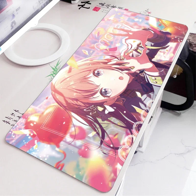 لوحة ماوس لوحة مفاتيح Project Sekai ملونة للمسرح العالمي MMJ المزيد من القفز Minori Haruka Airi Shizuku لوحة ماوس للألعاب XXL