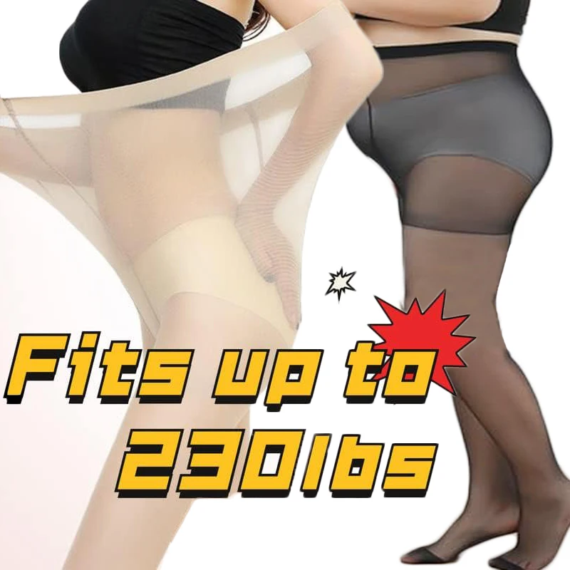 

Сексуальные женские блестящие бесшовные колготки, большие размеры, Нейлоновые женские противоударные летние чулки