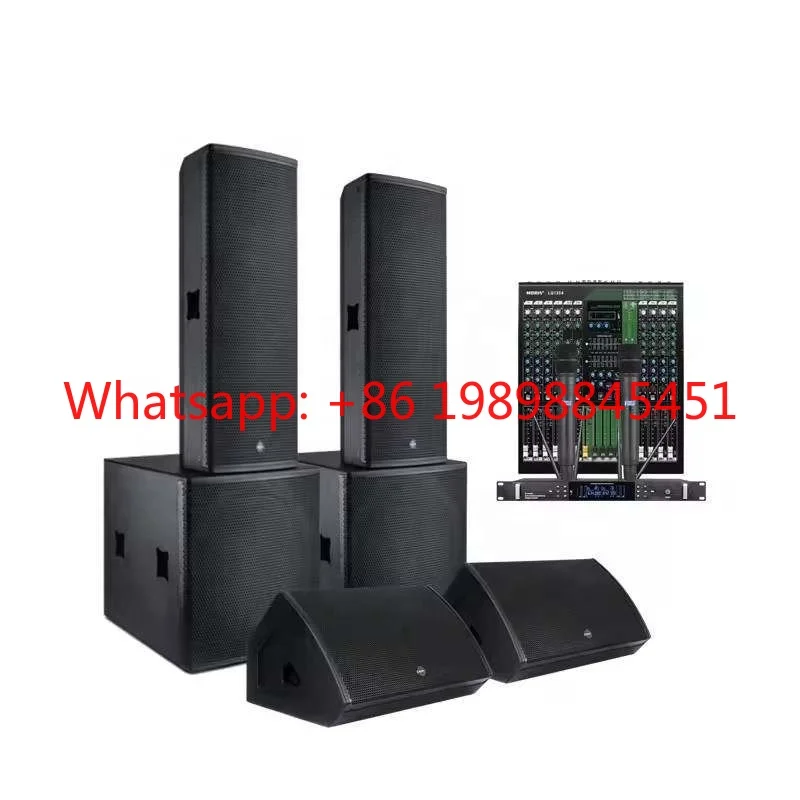 Morin 18 Inch Subwoofer  with This Powerful Active Speaker for Professional Audio Enjoyment Ready to Make Your Neighbors Jealous