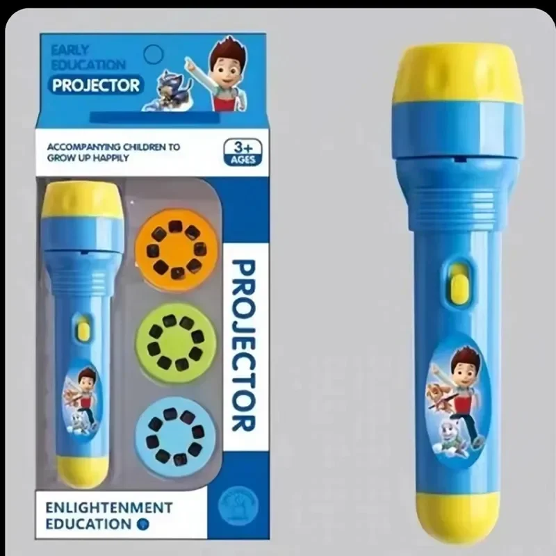 Pfote Patrouille niedlichen Cartoon Kreativität Spielzeug Kinder Fackel Lampe Taschenlampe Projektor Spielzeug Anime Taschenlampe Projektor