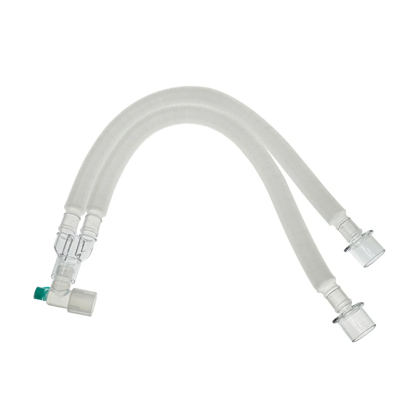 PVC Anesthesia Breathing Circuit Extendable Tube Anesthesia Ventilator Breathing Circuit Disposable Veterinary Equipment