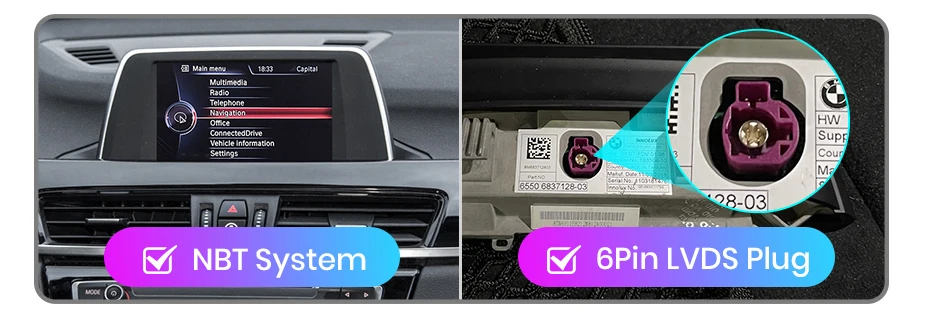 Junsun 10,25 zoll CarPlay Für Apple Auto Radio Multimedia Für BMW X1 F48 X2 F49 2013-2020 Bluetooth drahtlose Android Auto Stereo – Detail 2