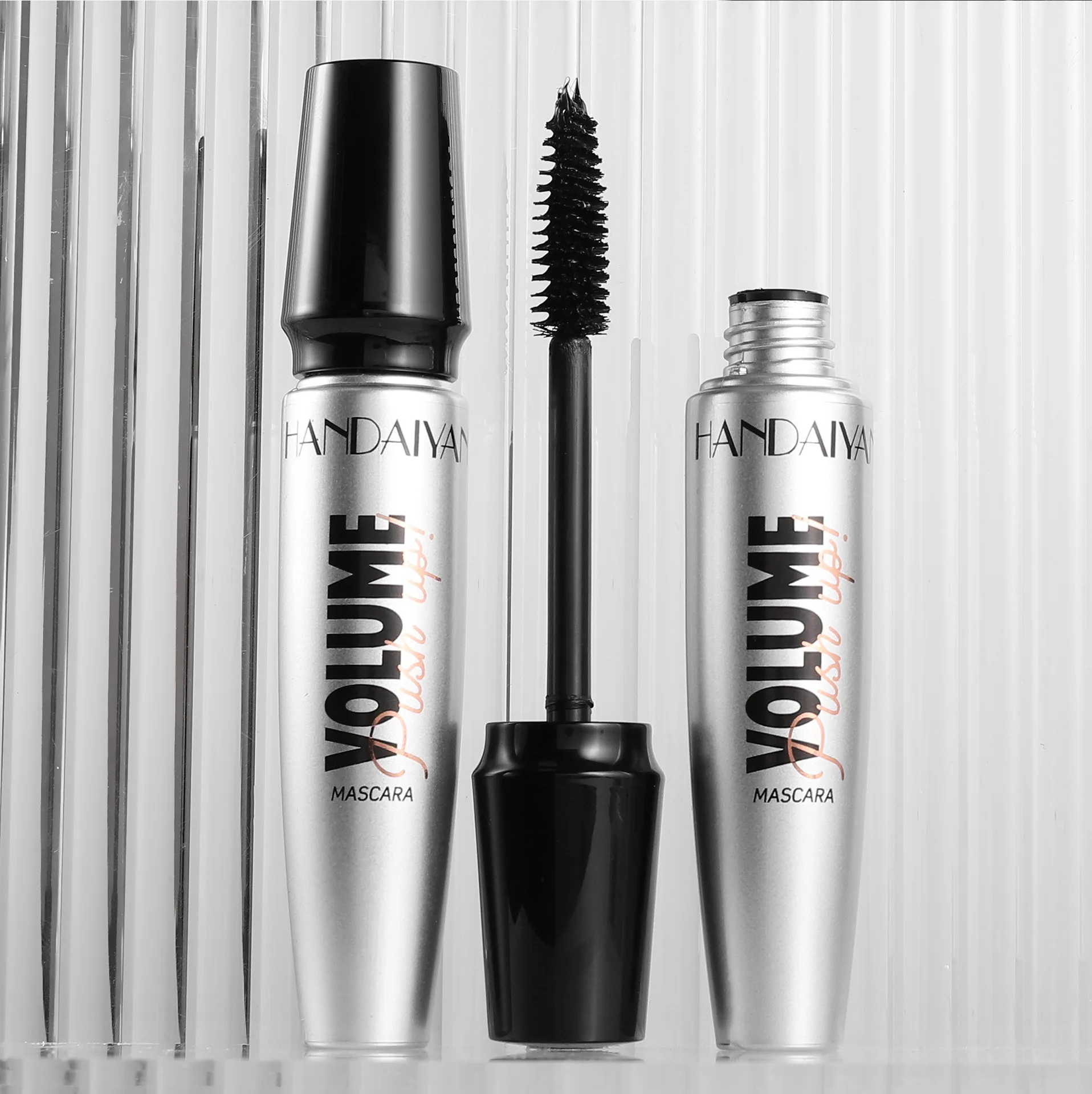 Dik Gekrulde Zwarte Mascara Volume 24 Uur Zonder Overdracht En Vlekkeloze Definitie, Waterdichte En Zachte Wimpers, 12G/0.42 Oz