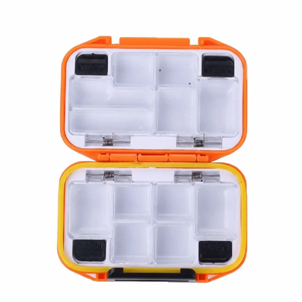 Caja de pesca impermeable con compartimentos y divisores para señuelos - imagen 2