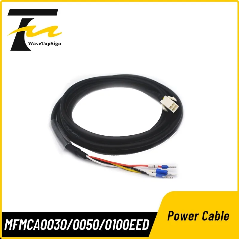 

wavetopsign Servo Motor Power Cable MFMCA0050EED MFMCA0030EED MFMCA0100EED Replacement Cable for Panasonic Servo