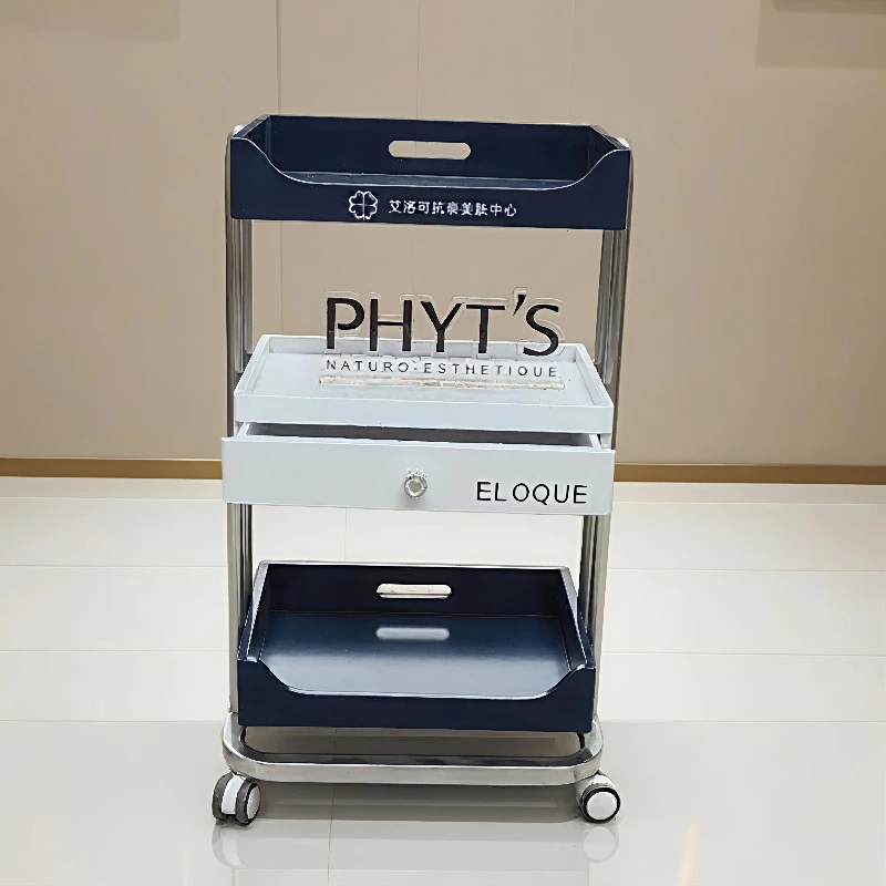 

Тележка-столик для салона из массива дерева, современная, минималистичная, модная, коммерческая мебель ZY40ZWJZY40MJZ