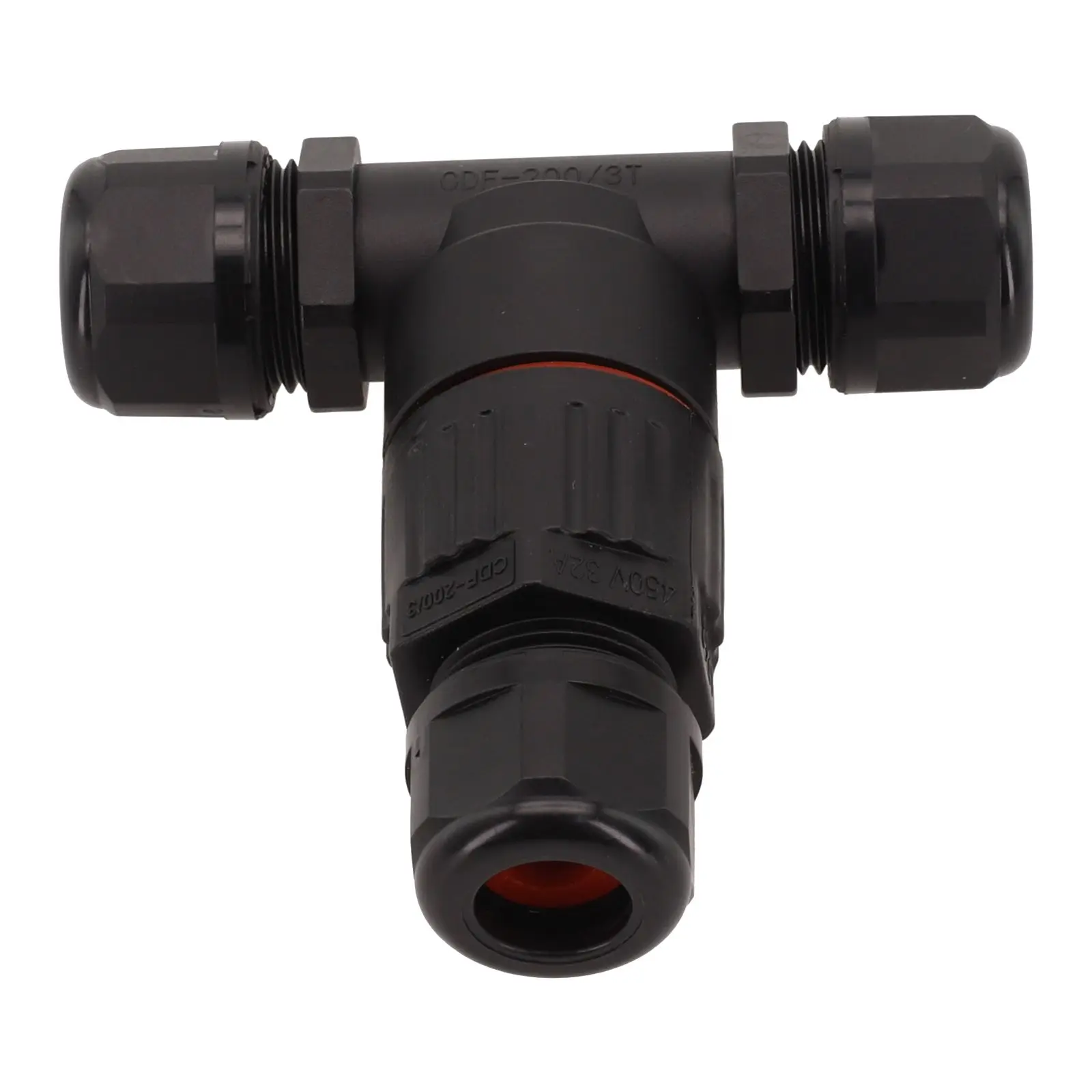 Three-way Connector Core Wire Terminal Garden Brass Nickel-plated Easy Repair And Extension High-quality Nylon