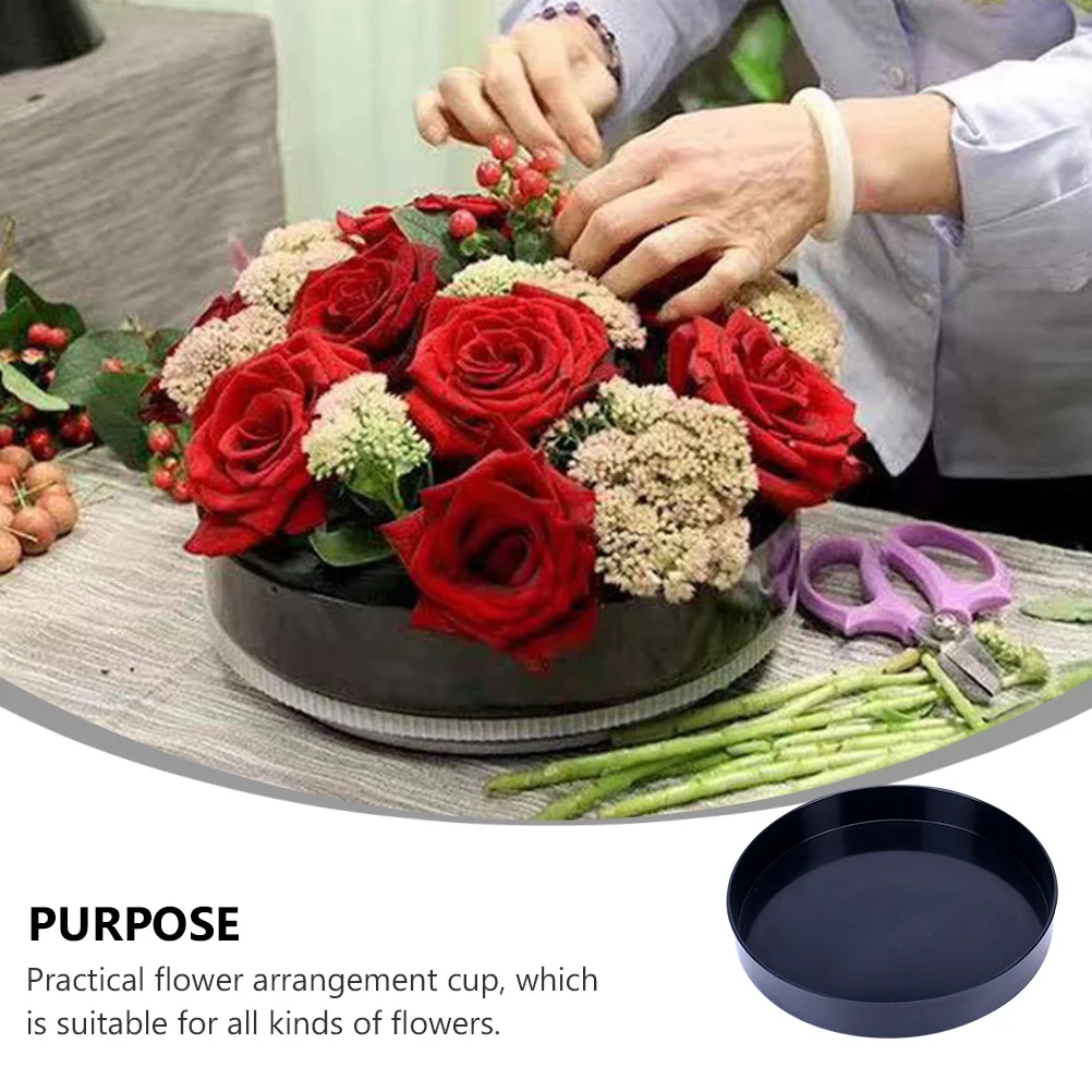 

1Pcs Flower Arrangement Base Round Plastic Durable Floral Fixing Holder for Tabletop Flower Fixer Decoration Tabletop Decor