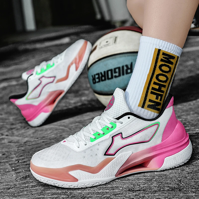 

2025 Explosions Men's Shoes Wear-resistant Basketball Shoes Men's Shoes genuine goods sneaker Autumn Men's Anti-slip Sneakers