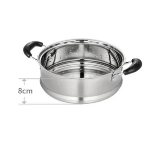 7 en çok satan, tencere, üçlü tabanlı paslanmaz çelik-no. 8