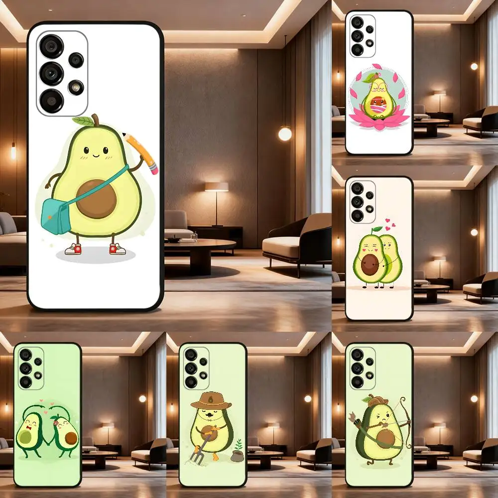 Cute Cartoon Avocad…