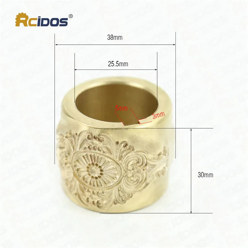 RCIDOS  Leather belt embossing roller,embossor Machine brass wheel,leather Creasing machine press roller ,1pcs price